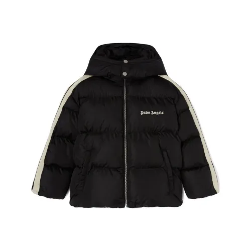 PALM ANGELS Черный Kids Утеплённые куртки
