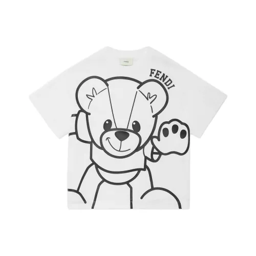 FENDI Белая Kids T-рубашка