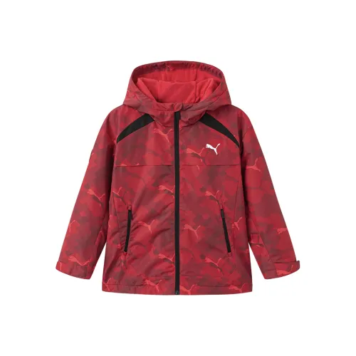PUMA Куртка Sportstyle Series Красная Подростки