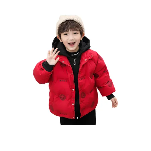 Lanza Пуховик Красный для детей 3-7 лет