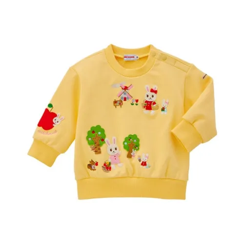 MIKI HOUSE Толстовка Желтая для детей 3-7 лет