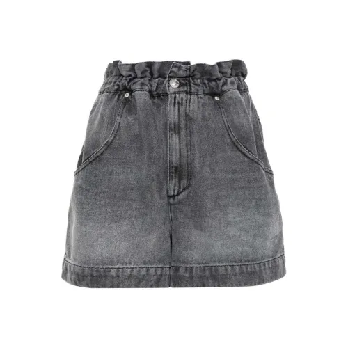 ISABEL MARANT Серые Женские Джинсовые Шорты