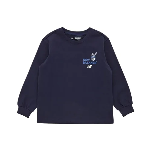 New Balance Свитшот ESSENITAL Морской синий Дети 3-7 лет