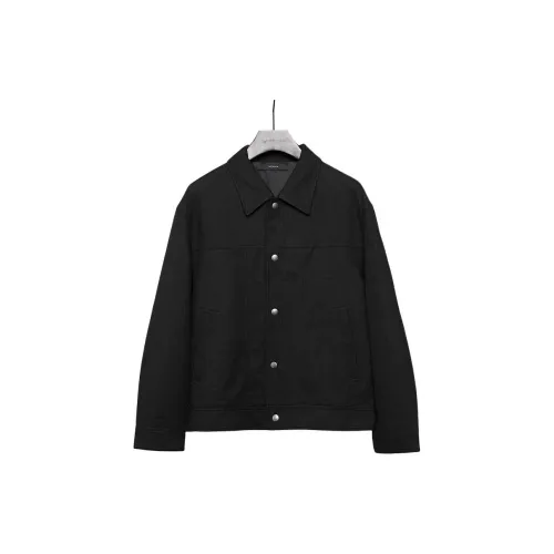 RAYSHOW Куртки и Пальто Мужской Черный