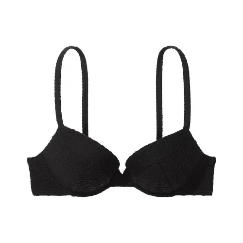 Victoria's Secret Розовый Mix Match Сексуальный Tee PUSH Вверх Бикини Топ Черный Бикини Женские Черный