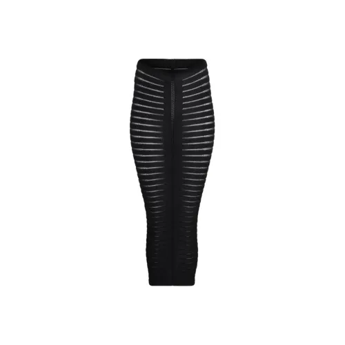 Alaia Повседневный Длинный Юбка Женская Черная