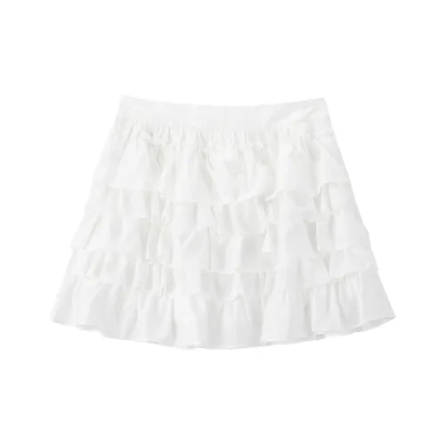 LEDIN Повседневные короткие юбки женские Bright White