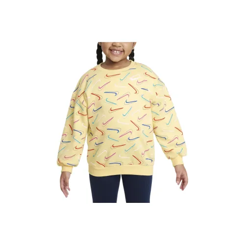 Nike Swoosh Толстовка Детская Желтая