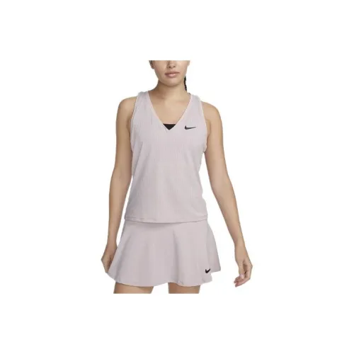 nike Майка Женская Белая Золото Фиолетовый