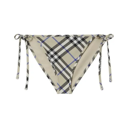 Burberry SS24 Плавательные шорты Женские Моховый зеленый