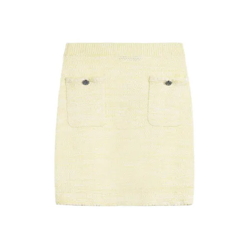 Karl Lagerfeld Повседневные короткие юбки Женские Желтые
