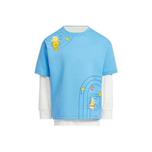 Adidas Blue Kids T-Shirts
