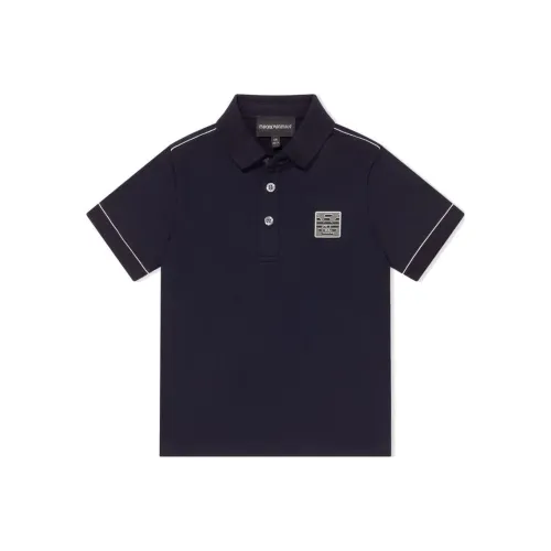 EMPORIO ARMANI Поло Морской Синий Детский