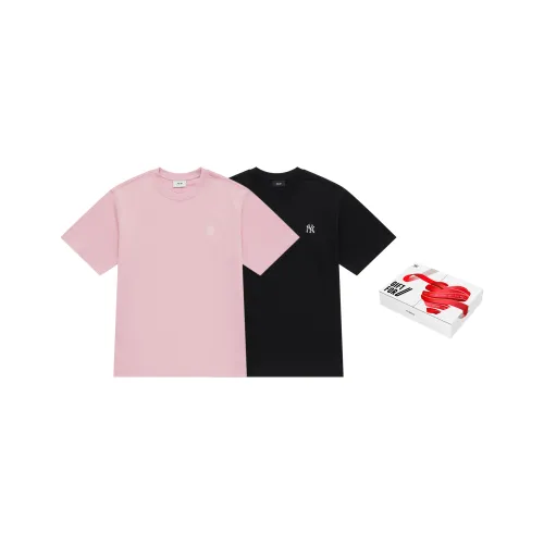 MLB New York Yankees Basic Collection Футболка Унисекс 2 упаковки Розовый + Черный
