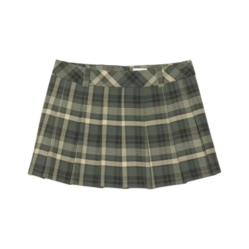 Aritzia FW24 Sunday Best Оливковый Супер Lo Шаговый шов Мини-юбка Повседневные короткие юбки Женские Delilah Scrub Delilah Scrub