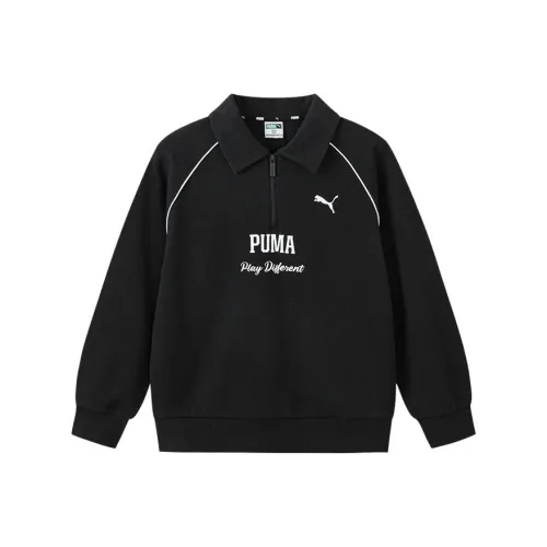 PUMA Свитшот Sportstyle Series Черный Детский