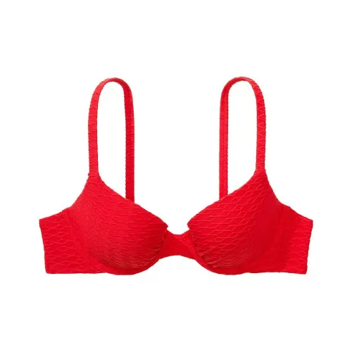 Victoria's Secret Розовый Mix Match Icon PUSH Up Бикини Топ Lipstick Бикини Женские Красный