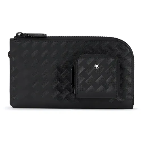 MONTBLANC Кошелек из коровьей кожи мужской черный