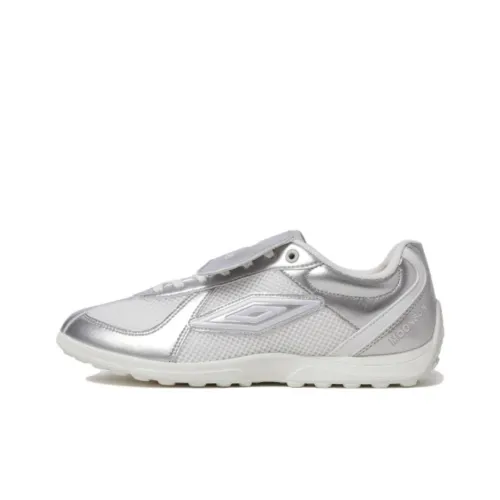 MoonsuN x Umbro MOTOR A1 Противоскользящий устойчивый к истиранию низкий топ повседневная обувь унисекс белый серебристый