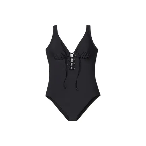 Victoria's Secret ADORE ME Evangeline Плавание One Piece JB One Piece Купальник Женские Черный