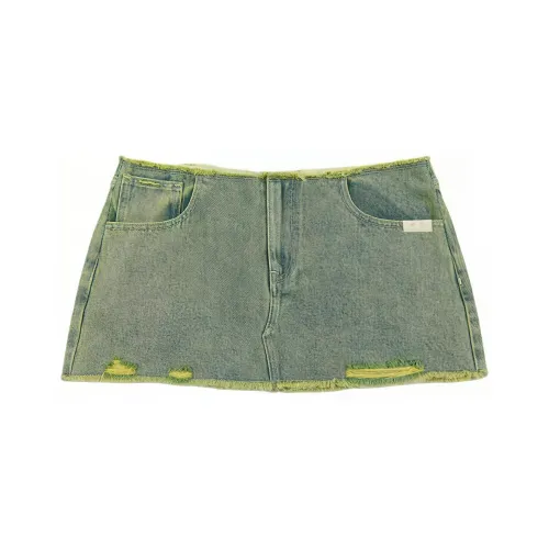 GOOD BAI Джинсовые короткие юбки Женские