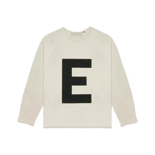 Fear Of God Essentials Свитер SS22 BIG E Свитер Пшеница Детский