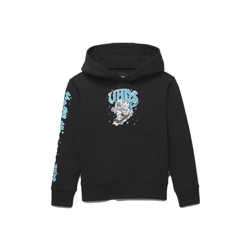 Vans Детская одежда Праздника Boarding Yeti Пуловер Толстовка Толстовка Черный Детский