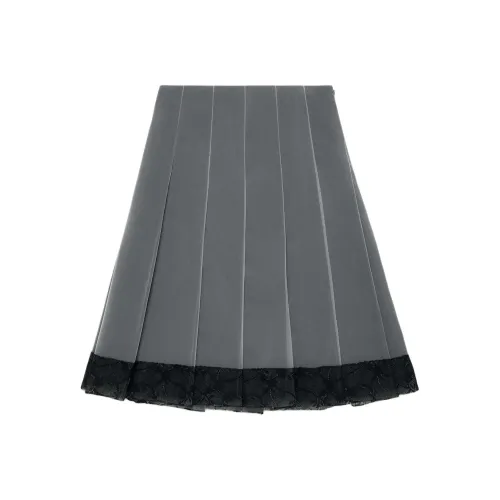 CLOT x Reverie by Caroline Hú Повседневный Длинный Юбка Женские Черный