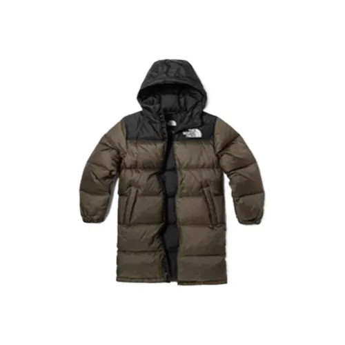 THE NORTH FACE Пуховик Зеленый Детский
