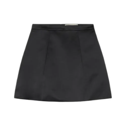 Blumarine Черная Женская Повседневная Короткая Юбка