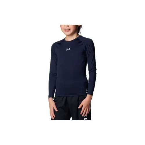 Under Armour T-Shirt UA HeatGear Armor Marine Blue Baby