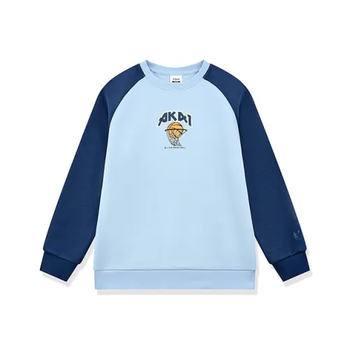 QIAODAN Свитшот Breeze Синий Подростки