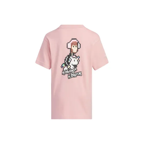 Adidas Originals Monkey Kingdom T-Shirt Miracle Purple Pink Baby