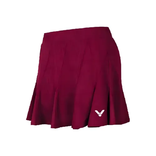 Victor Повседневные короткие юбки Женские Beetroot Красный