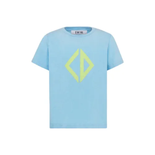 DIOR Светло-синие Kids T-рубашки