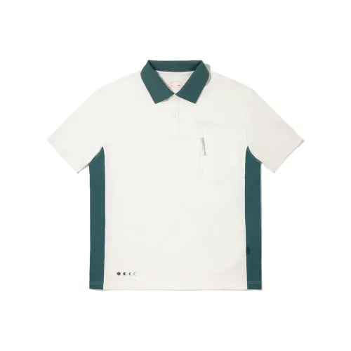 Поло мужское подкладка шампанский белый чернильный зеленый