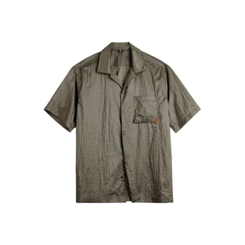 MADEN WORKWEAR Collection Зеленые Мужские Рубашки