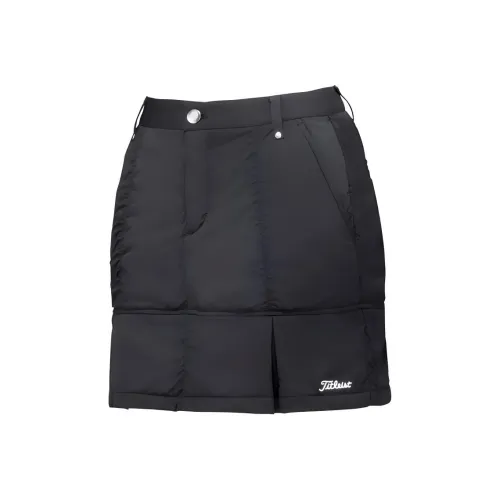 TITLEIST Повседневные короткие юбки Женские Черный
