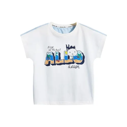 ALLO&LUGH Сливочный Kids T Рубашки