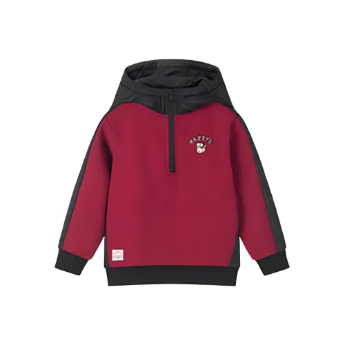 HAZZYS Свитшот Бордовый Красный Детский