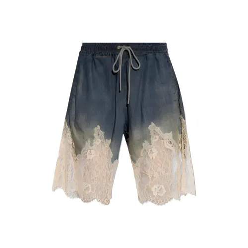 DIESEL Джинсовые шорты Женские Морской синий