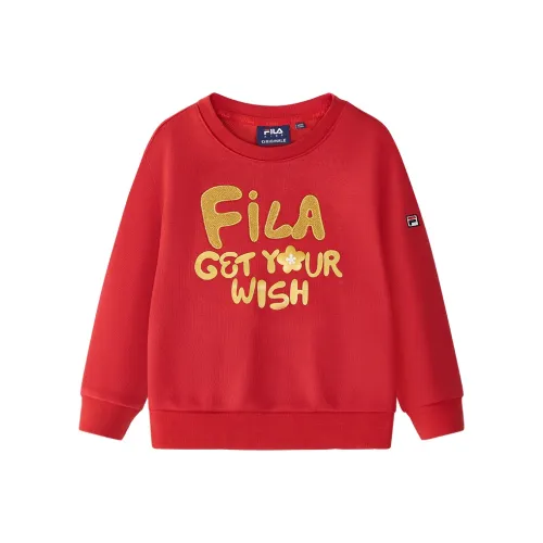 FILA KIDS Свитшот Легенда Красный Подростки