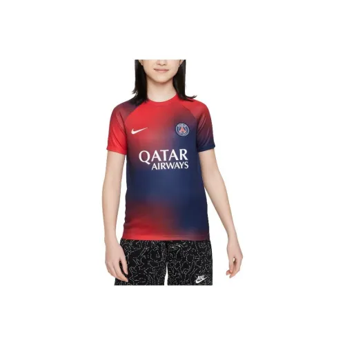 nike x PSG T-рубашка Paris Saint Germain ACADEMY Pro Дом Красный Детский