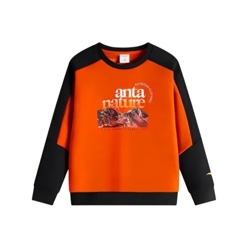 Antakids Толстовка Golden Orange Dream Черный Подростки