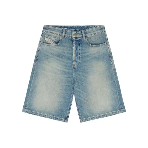 DIESEL Джинсовые шорты Женские Светло-синие