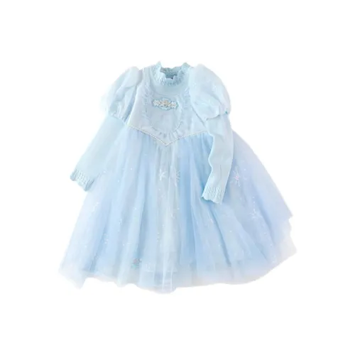 BALABALA X Disney Платье Синий тон Дети 3-7 лет