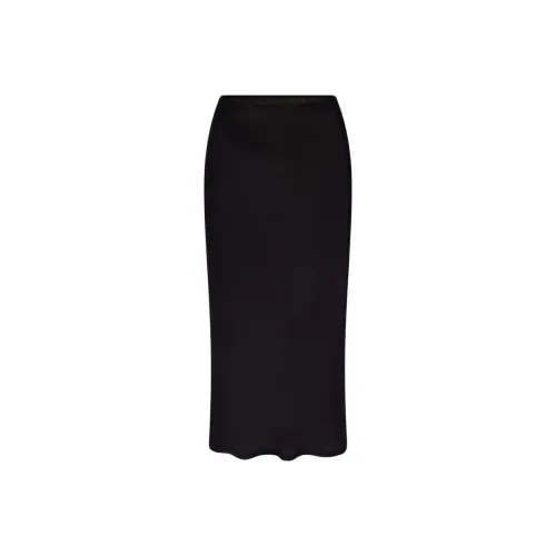 Khy SS24 DROP 008 Mesh Midi Skirt Casual Long Skirt Women's Black