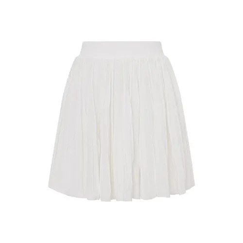 d'zzit Повседневные короткие юбки Женские Белые