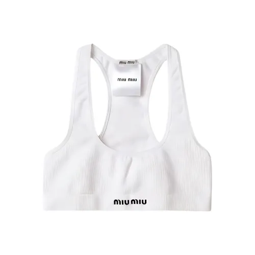 MIU MIU Белый Женское Спортивное Белье