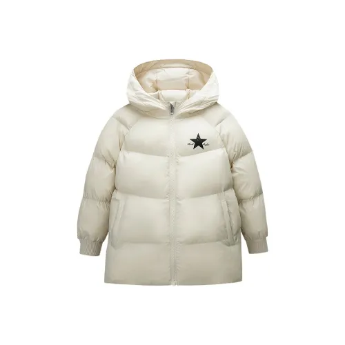 Конверс Хлопковый пуховик Кремовый Подростки